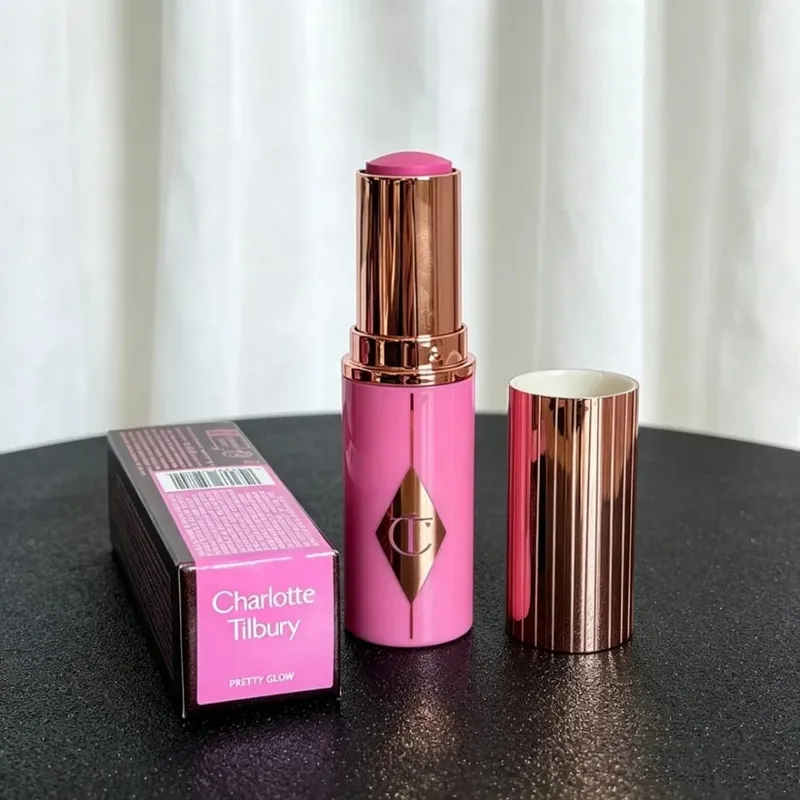 Charlotte Tilbury CT Blush Set Blush Liquid Blush Cushion Pen Two-color Highlights 4-Colors Blush Platte Makeup Cosmetic Beauty