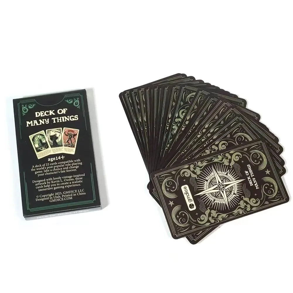 Deck Of Many Things Tarot Deck Tarot Cards Deck For Easy Beginners Fate Fortune Telling Party Tabletop Board Game Oracle Cards