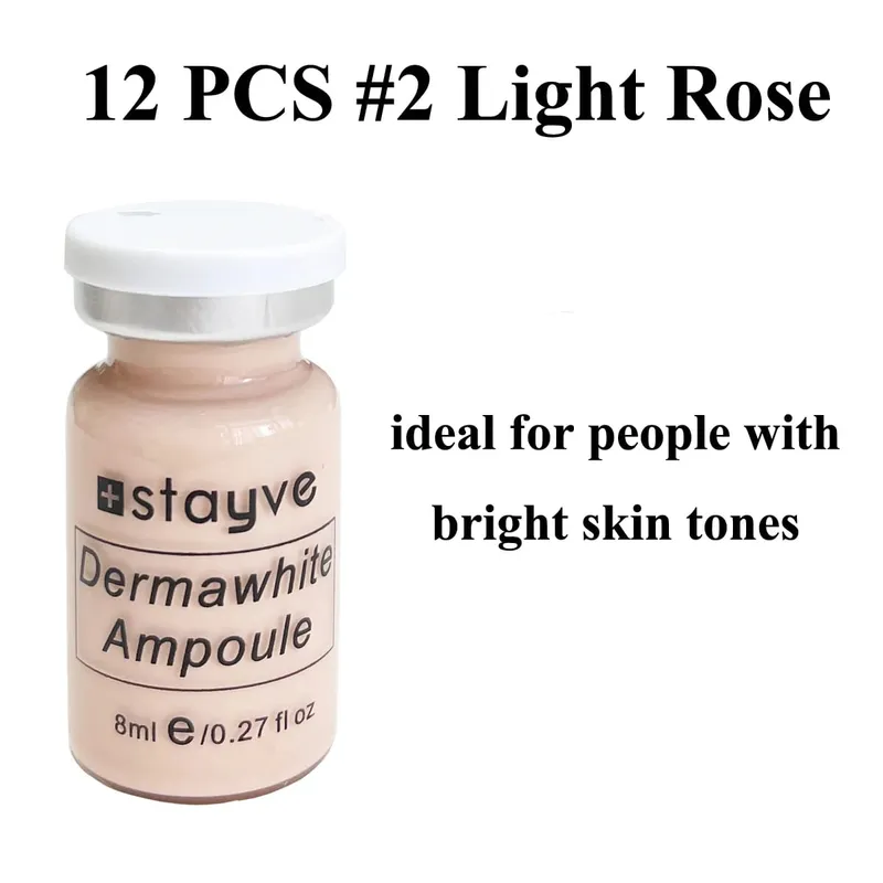 8ml Stayve BB Cream Glow Facial Serum Ampoule Essence Foundation Beginner Starter Kit Niacinamide/Peptide Face Skin Care