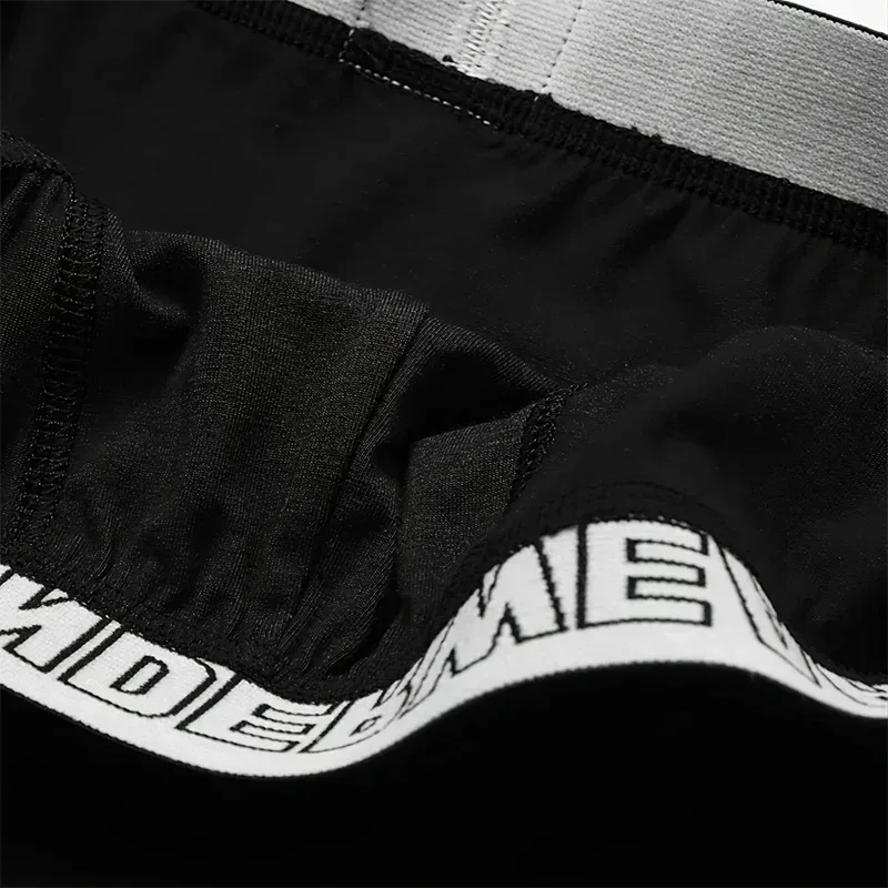 6Pcs Men's Cotton Panties Soft Men Triangular Pants Comfort Shorts Solid Colour High Elastic Underwear Breathable Fashions