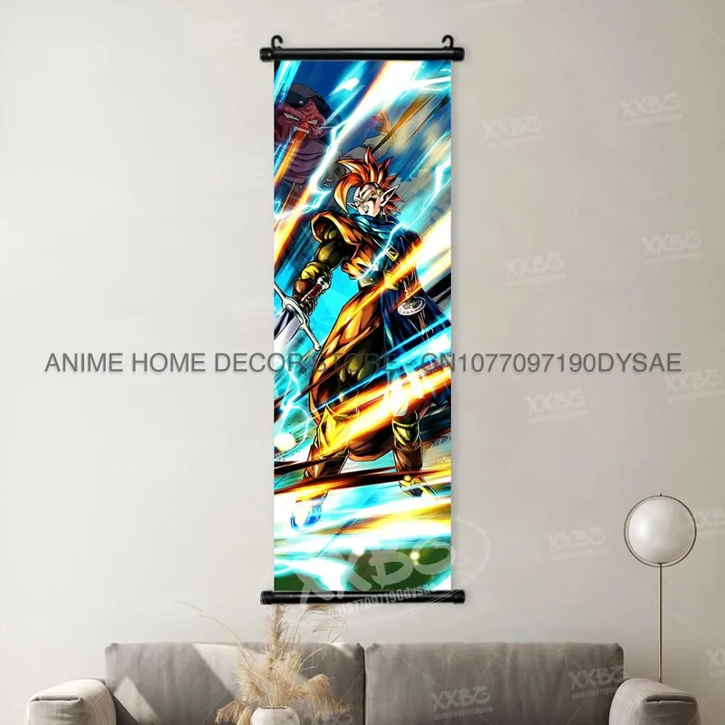 Dragon Ball Posters Anime Figures Wall Art Frieza Home Decor VegetaIII Scrolls Picture Goku Hanging Painting Son Gohan Wallpaper — image 18