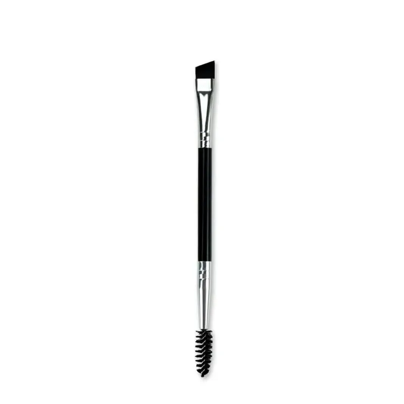 Pennello per cosmetici Strumento per trucco Pennelli per eyeliner angolati fini per principianti Pennello per sopracciglia piatto Pennello per sopracciglia Pennello per trucco a lama