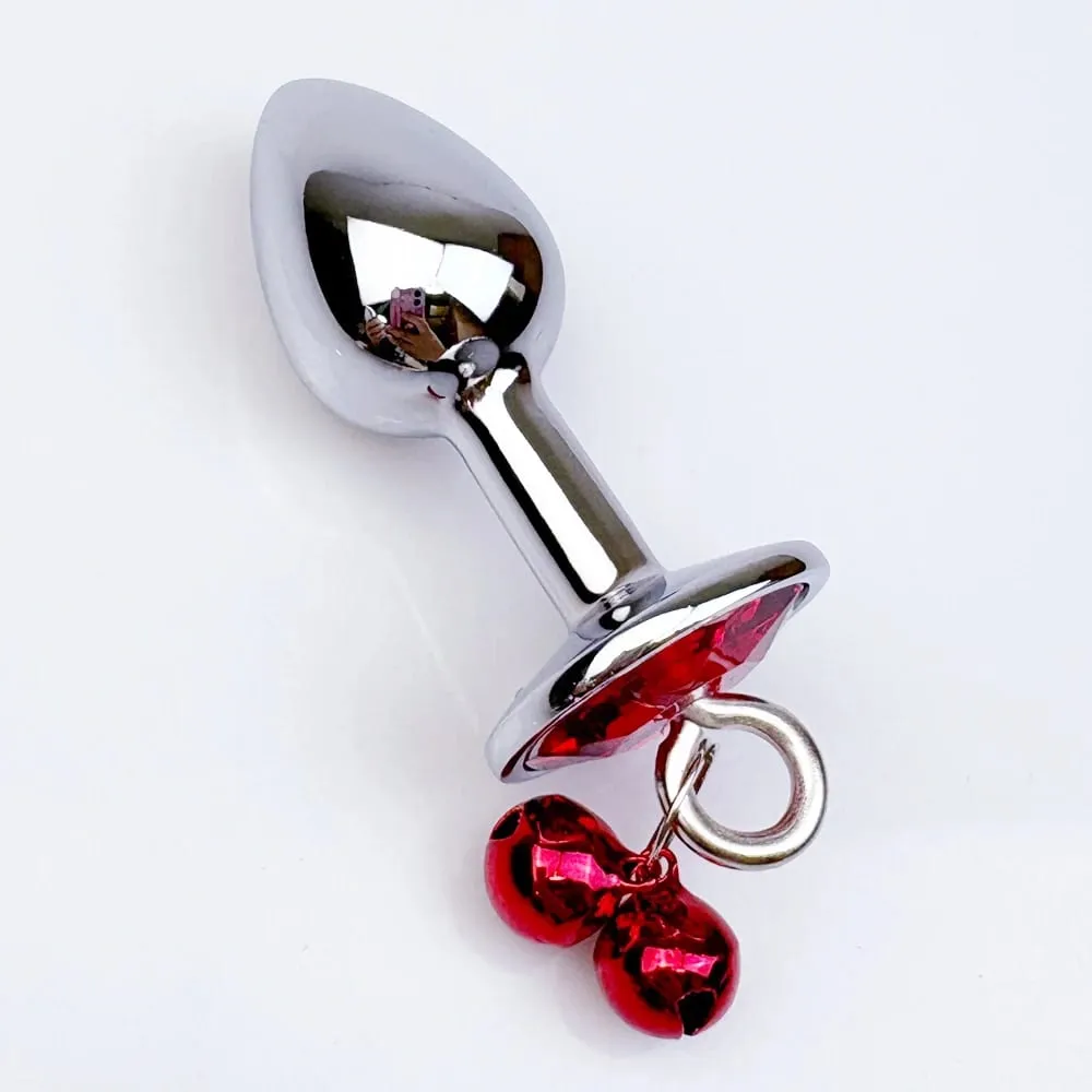 1Pcs Metal Bells Anal Plug Three Sizes Anal Plug Butt Plug G-Point Massage Anal Exercise Masturbation Outdoor Dildos Sex Toys — image 5