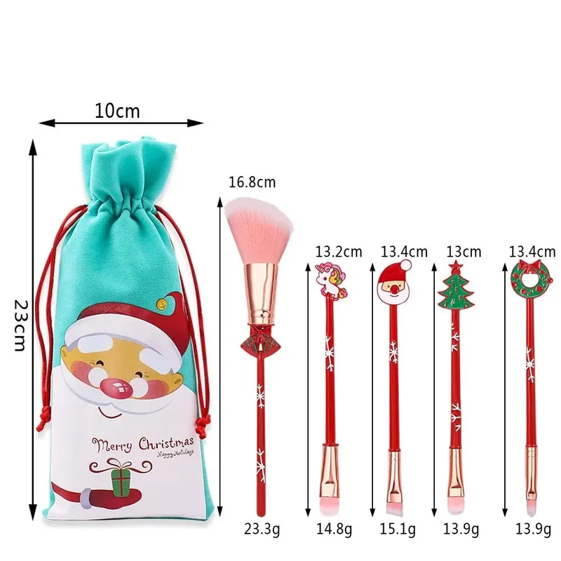 1-14pcs Makeup Brushes Tools Set Make Up Brush Tools Kits for Eyeshadow Eyeliner Cosmetics Brushes Maquiagem Soft Skin-Friendly
