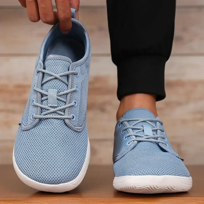 Nam Giày Nhẹ Giày Rộng Mũi Giày Chống Trơn Trượt Thoải Mái Thuyền Giày Unisex Chân Trần Tối Giản Giày