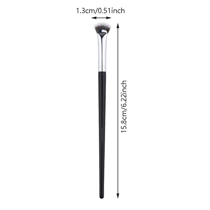 1Pcs Small Flat Head Fan Mascara Brush Makeup Brush Eyelash Lash Brush Cosmetic Tools Makeup Brushes And Tools