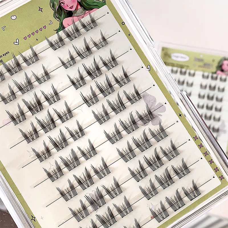 Gege Bear Non Gel False Eyelashes Are Easy to Apply in Three Steps with Natural Effects Perfect for Beginners. They Come with S