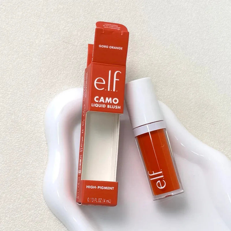 Best Seller Elf dual-use Liquid Blush Lip Gloss Persistent Moisturize Create Naturally Brighten Powder Liquid Blusher Cosmetics