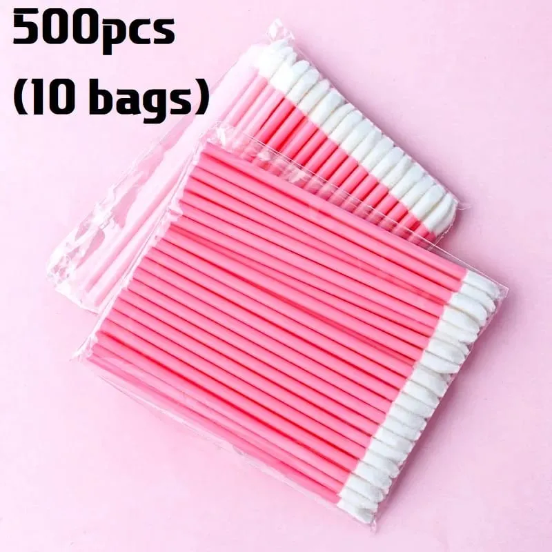 Bulk 50/500/2000Pcs Lip Brush Professional Applicators Wholesale Lipstick Wands Women Lip Gloss Brushes Make up Tool Accessories