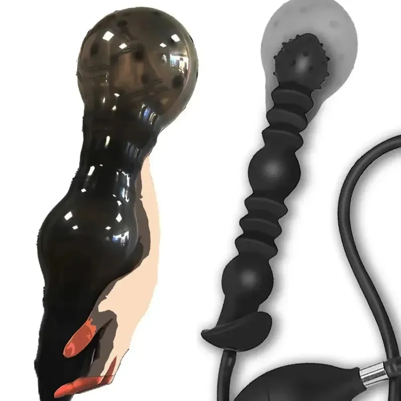 Anal Expander Expand Inflatable Anal Plug Oversized Enema Training Butt Plug Butt Dilator Ass Prostate Sex Toy for Men Women — image 15