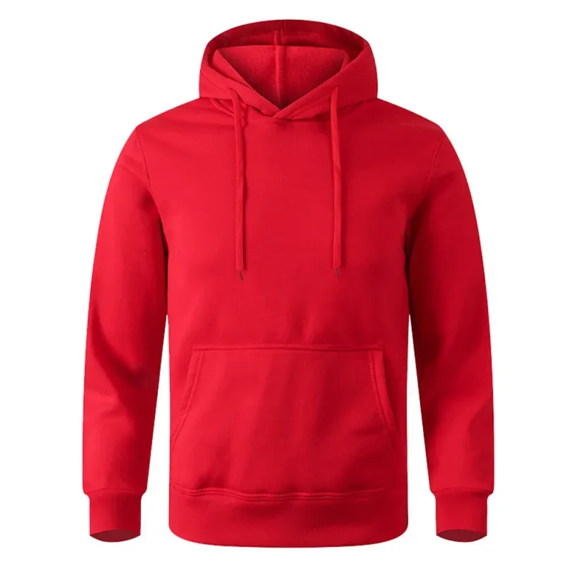 Men's Soft Loose - Fit Fleece Pullover Hooded Sweatshirt With Pockets For Cold Days