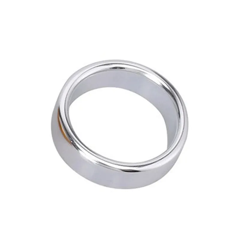 Runyu Metal Men's Cock Erection Ring Adult Scrotal Ejaculation Delay Restraints Male Penis Headers Sex Aids Training Supplies