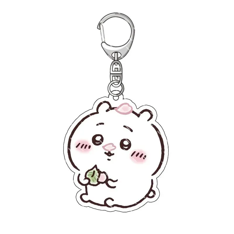 yiji Pendant Anime Comic Acrylic Peripheral Keychain Hachiware Usagi Cute Pendant Bag Hanging Decoration Decoration