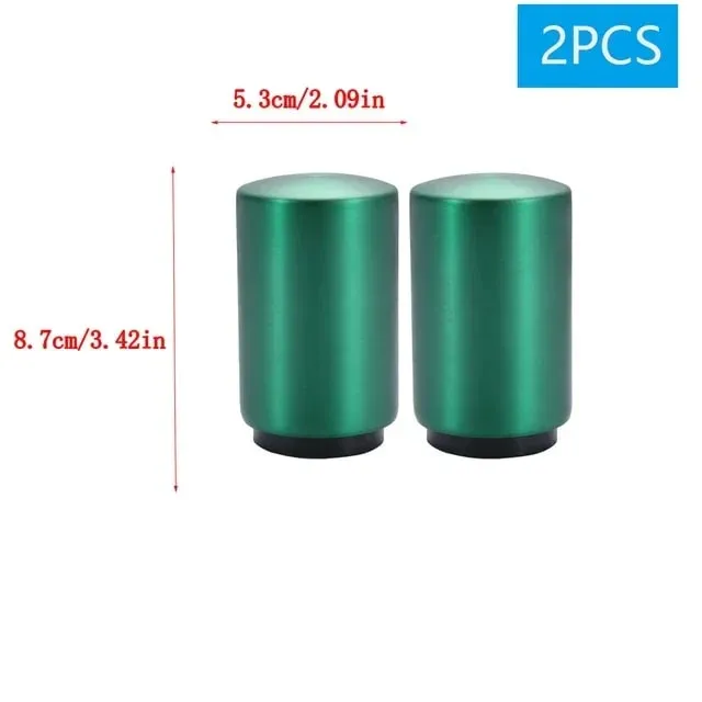 1/2Pcs Automatic Beer Bottle Opener Stainless Steel Push Down Opener for Magnet Beer Soda Cap Bar Party Kitchen Accessories