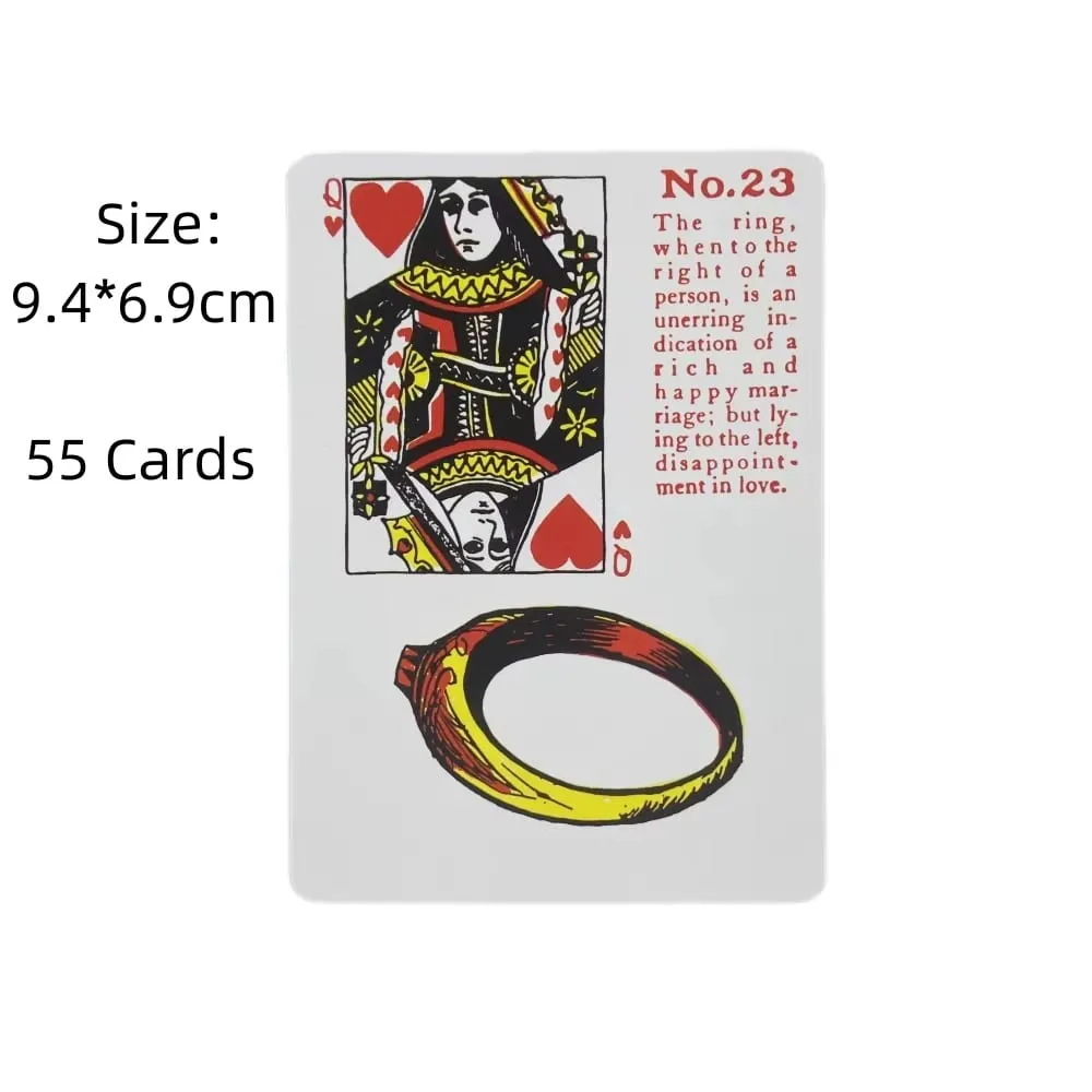 Gypsy Witch Fortune Telling Playing Cards Tarot Deck Cards Games Oracle Famliy Game Fun Classic Fate Boardgame Altar