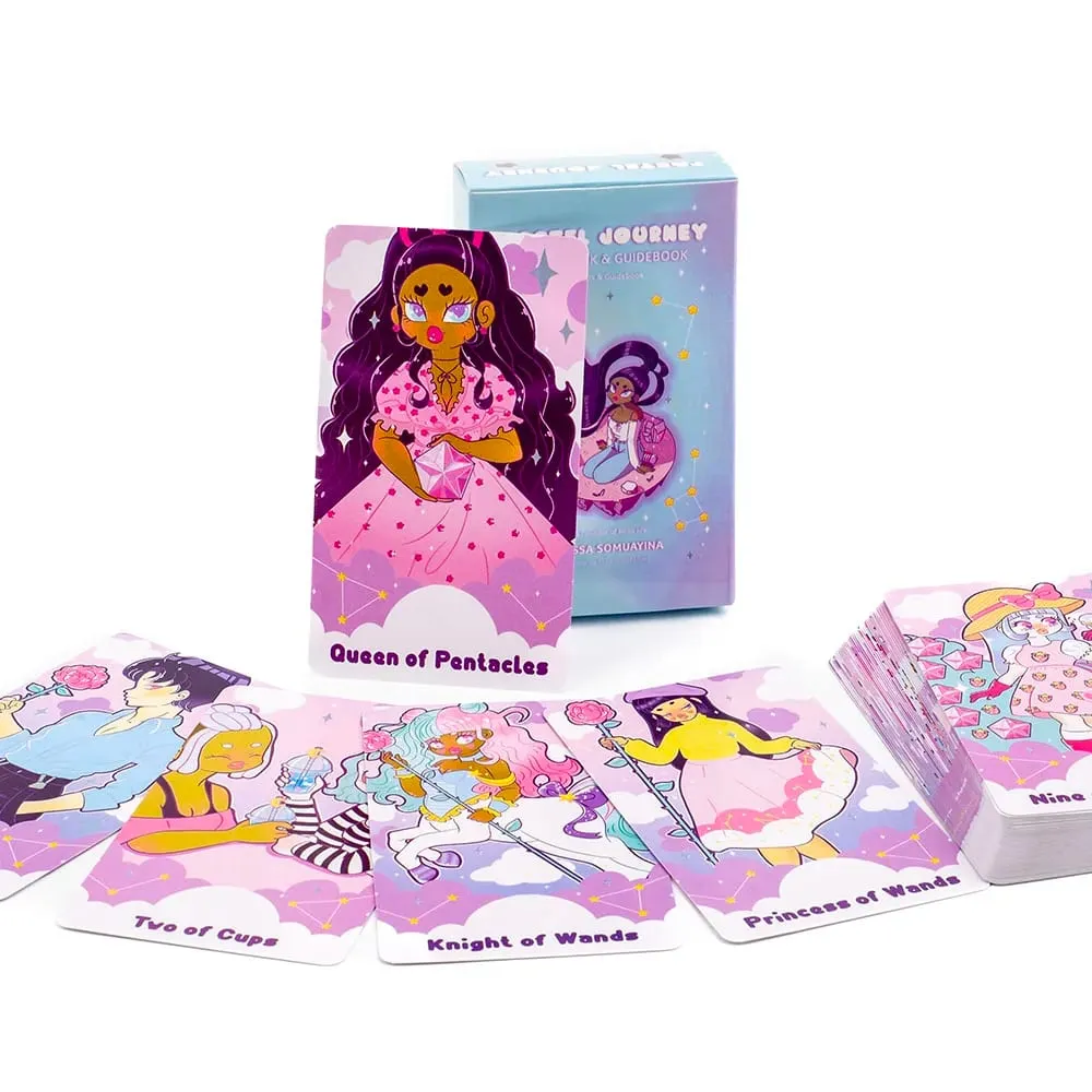 The Classic Tarot Board Game For Beginners 78Pcs 10.4x6.1cm Oracle Card with Guidebook and Beautiful Illustrations