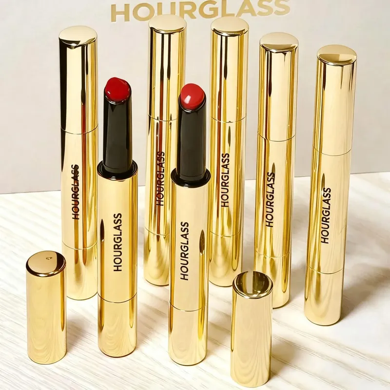 Hourglass Phantom Glossy Solid Lip Gloss Lipstick Anti-smudge Long-lasting Moisturization No Fading Natural Fresh Glow Makeup