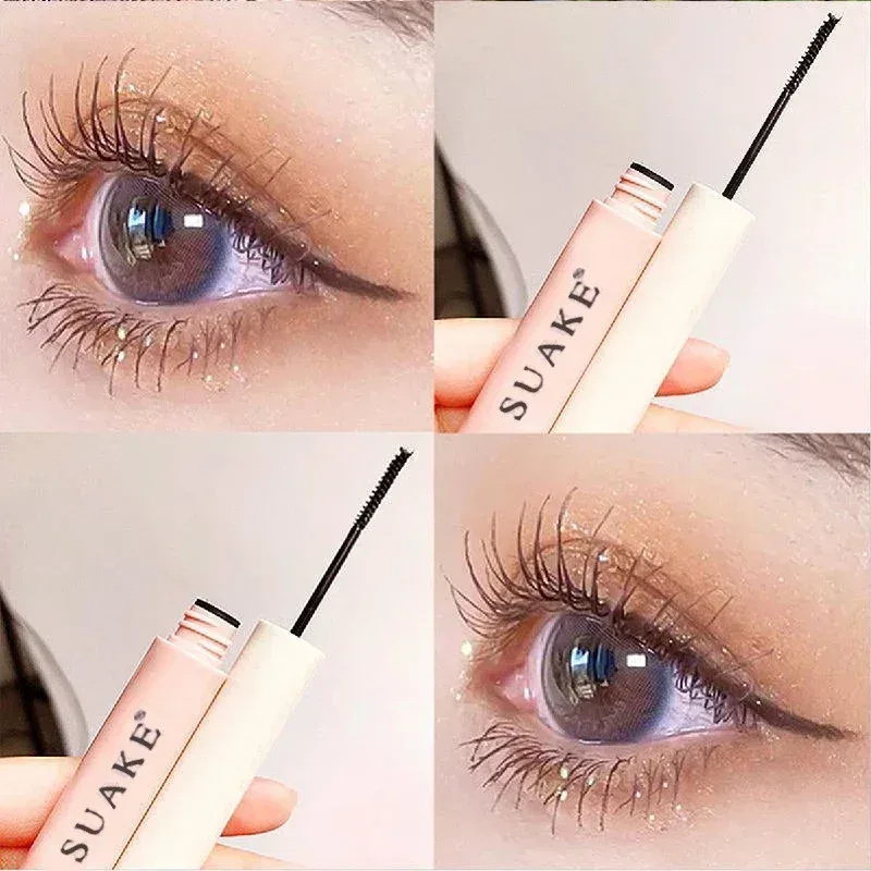 Black Brown Mascara 3D Lengthens Eyelashes Extra Volume Waterproof Natural Lashes Female Makeup Korean Cosmetics — image 8
