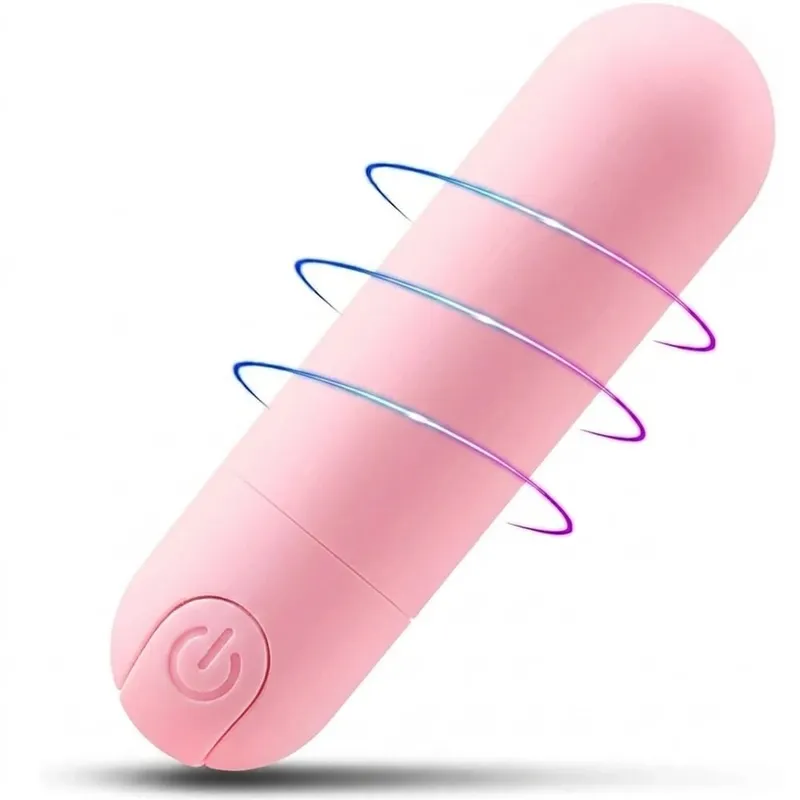 Silicone Bullet Vibrator Female Nipple Clitorals Stimulator Mini Vaginal Anal Massager Fully Waterproof Adult Sex Toys for Women