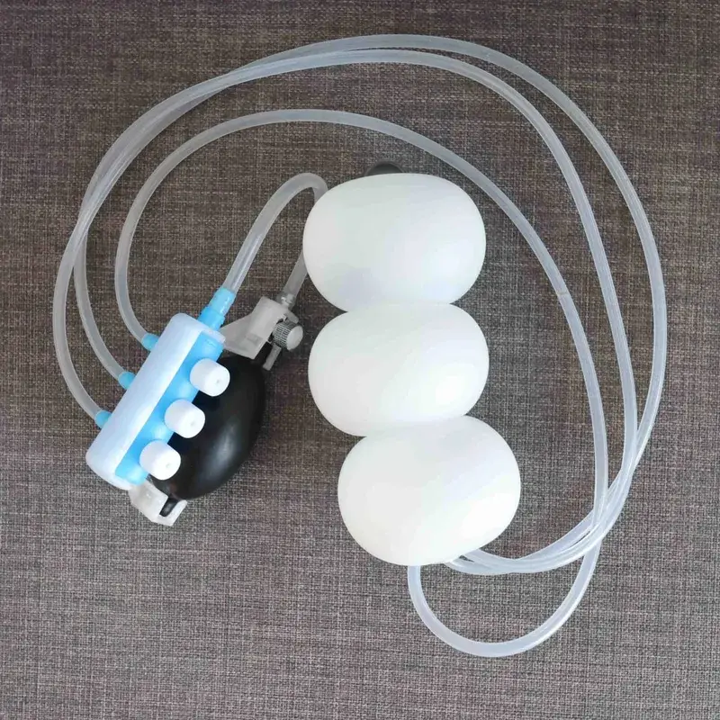 Three-chambered Inflatable Anal Plug Big Dildos Butt Plug Dilator Women Men Sex Toys Prostate Massager BDSM G Spot Stimulator