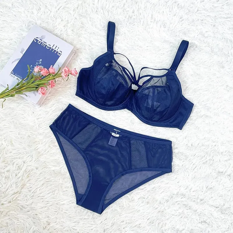 C D E F G H I J K Cup 34 36 38 40 42 Undertøj BH Sæt Push Up Bh Lingeri 2-delt sæt Plus Size Dame Dame Lingeries