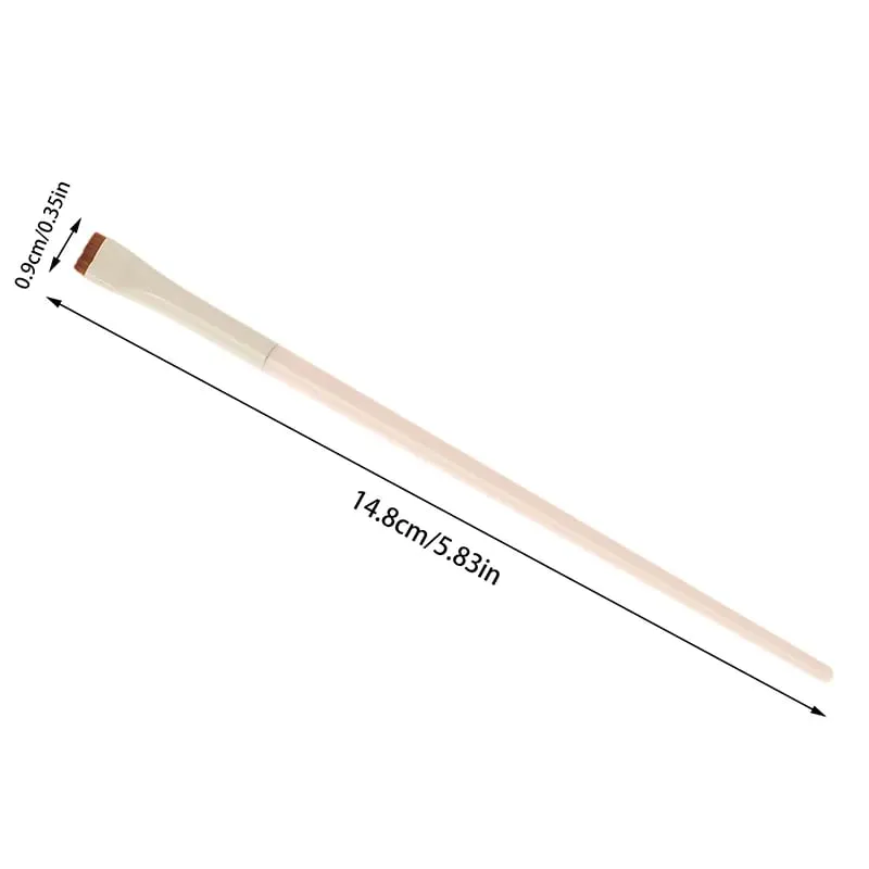 1pc Eyeliner Brushes Angled Liner Makeup Brush Pointing for Gel Liquid Powder Synthetic Hair Eyes Cosmetic Tools