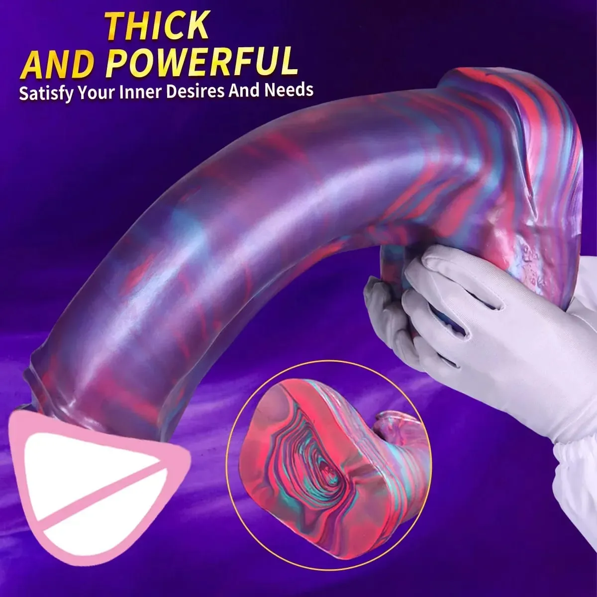 Super Huge Dildo Women Masturbation Penetration Anal Super Large Dick Anal Plug Expander Thick Penis Adult Sex Toys Dildos 18+ — image 2