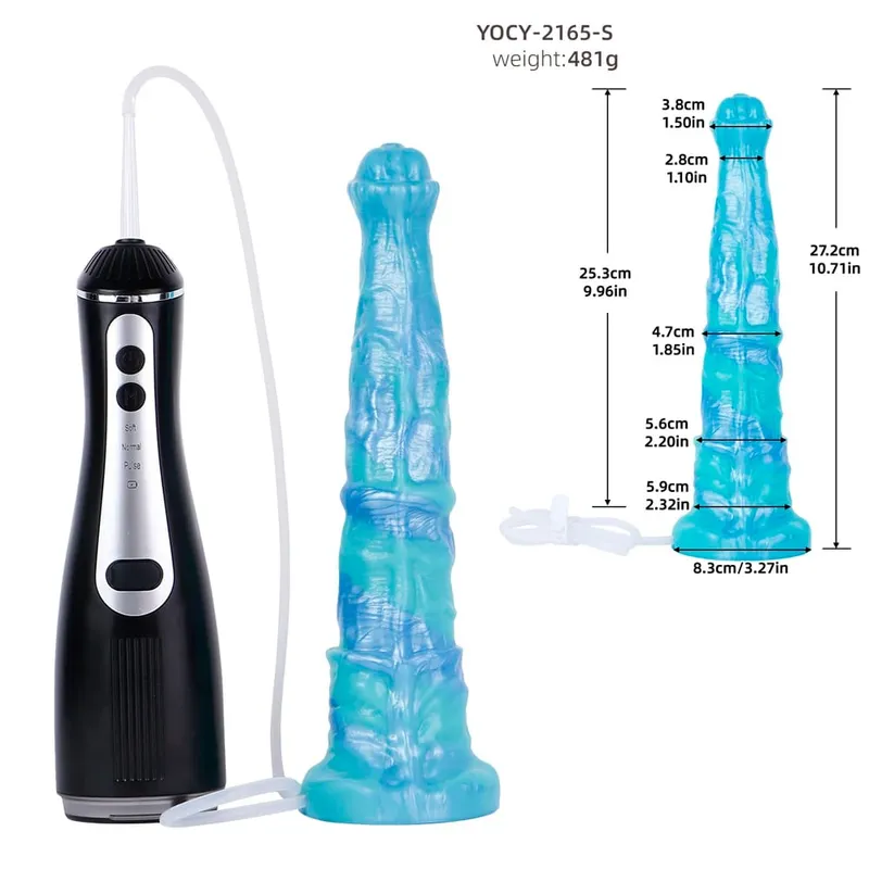 Silicone elétrico esguicho fantasia vibradores com ventosa massageador de próstata ejaculação pênis brinquedos sexuais para mulheres homens