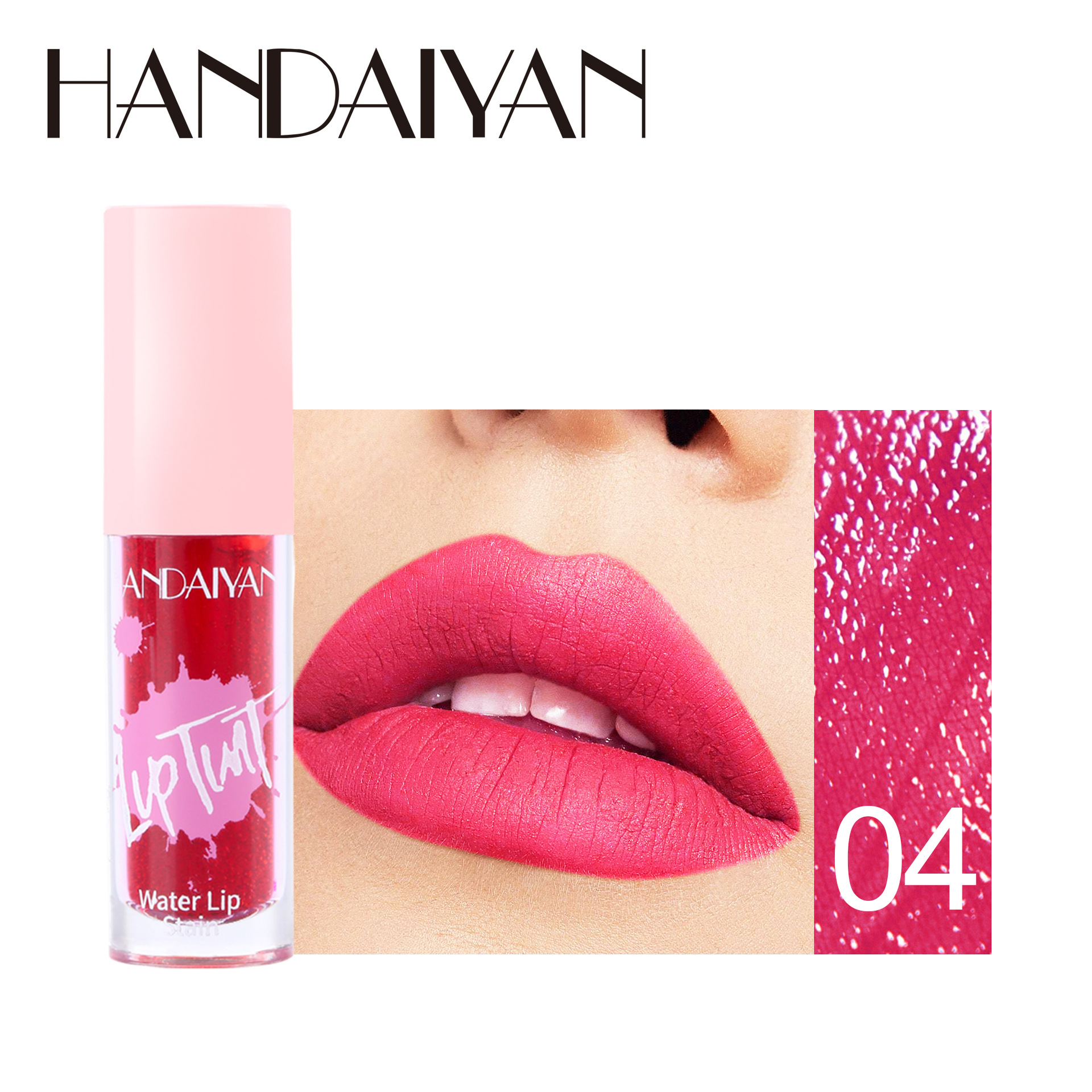Multi-use 6 Colors Lip Gloss Cheek Tint Long Lasting Moisturizing Lip Dye Blush Makeup Lip Stain Glossy Lipgloss Cosmetics