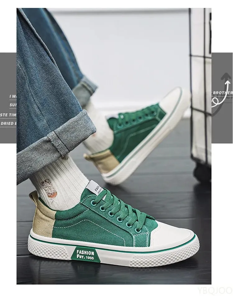 Lightweight breathable Men Shoes New Canvas Shoes Comfortable Plus Size Wear Resistant Fashionable Men Casual Sneakers