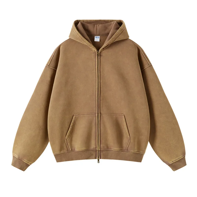 Batik fleece zippered hoodie — image 12