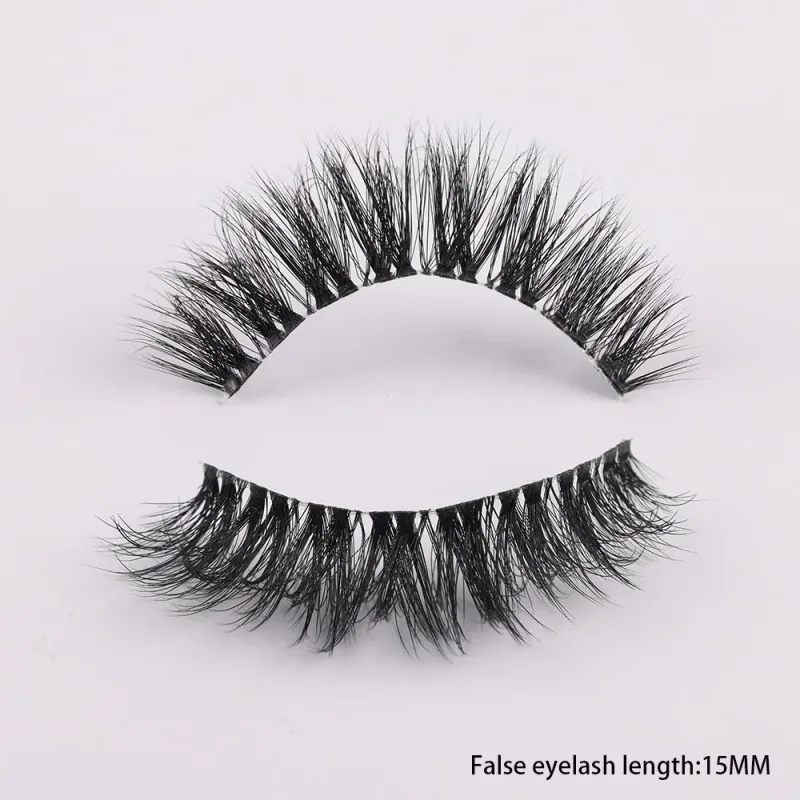 3D Mink Lashes Transparent Band False Eyelashes Natural Fake Eyelash Anime Winged Clear Band Lashes Manga Lashes Makeup