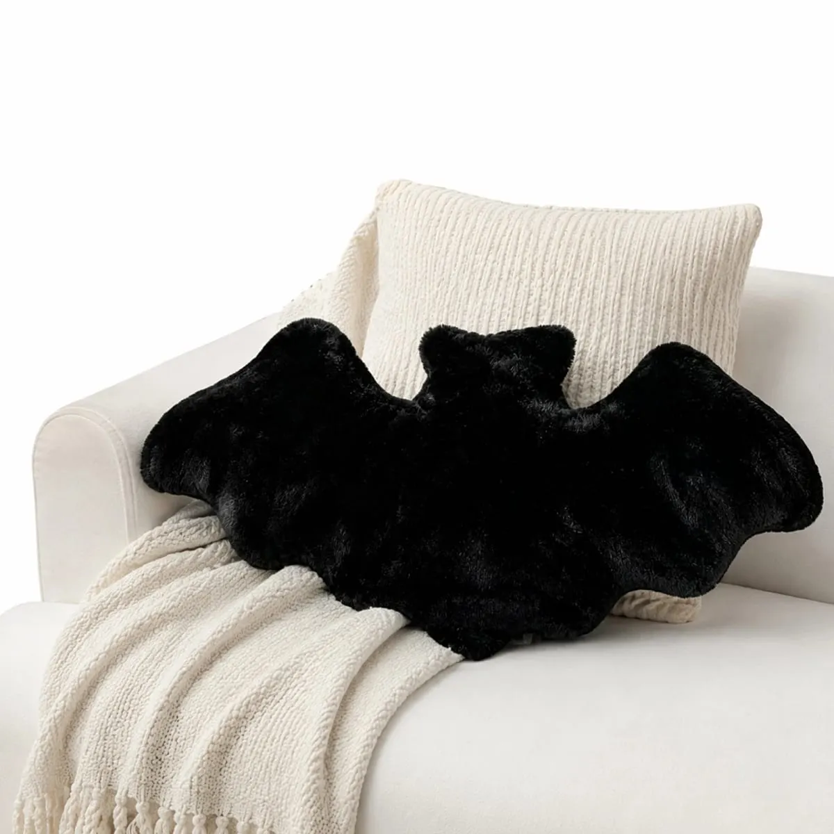 Halloween flagermus plys pude Halloween dekorativ pude lodne flagermus plys puder til Halloween dekorativ hjemmesovesofa
