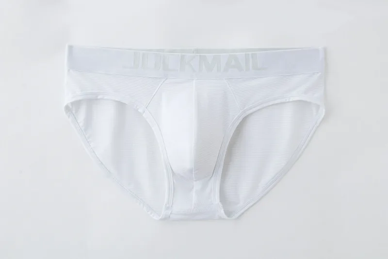 Herr Underkläder Shorts Sexig Lågformad Randig Bikini Athletic Supporters Kalsonger Sovkläder Nylon Snabbtorkande Andas