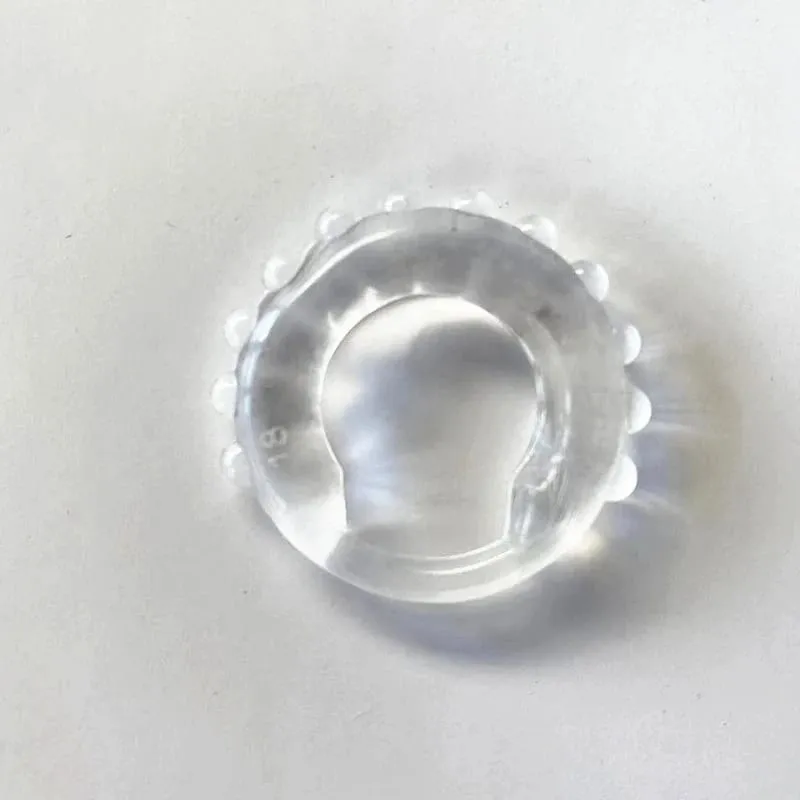 Silicone Penis Ring Beads Clitoris Stimulate Foreskin Correction Cock Rings Delay Ejaculation G-spot Massage Sex Toys for Men