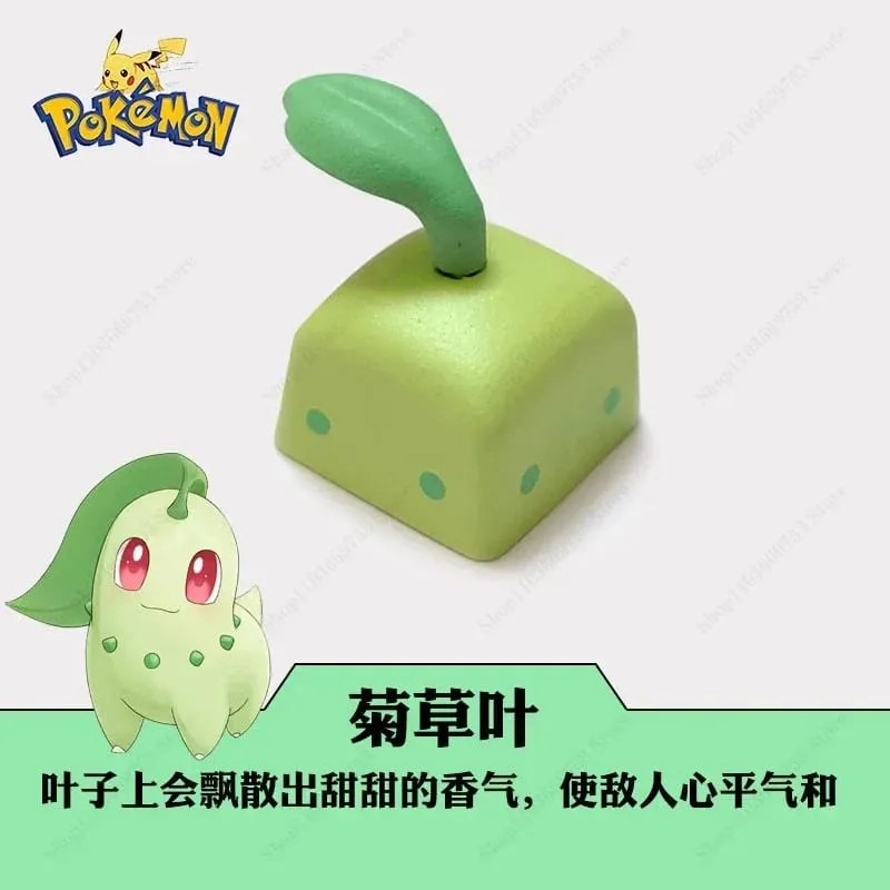 Pokemon Anime Cute Tail Keycaps Pikachu Gengar Eevee Keyboard Cap for Cross Shaft Mechanical Keyboard 3D Resin Keycaps Best Gift — image 25