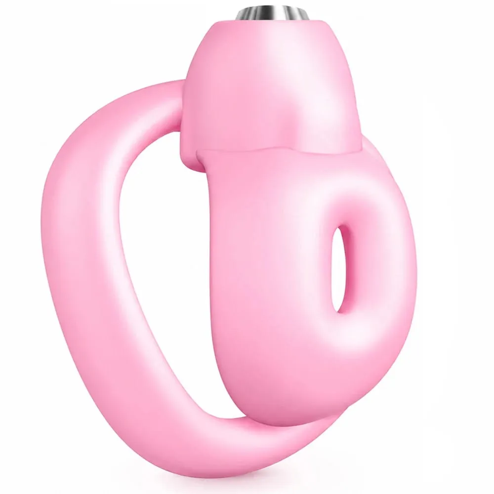 Sada klecí pro mužský penis pro cudnost Malá mini klec pro cudnost s 5 penisovými kroužky Penis Bondage Slave Restraint Muž sexuální hračka