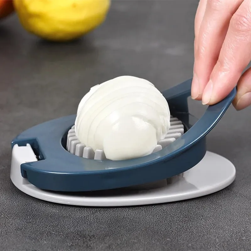 Stainless Steel Wire Egg Slicer Fruit Garnish Slicer Multipurpose Egg Cutter Cut Pores Hard Eggs JDGJ002