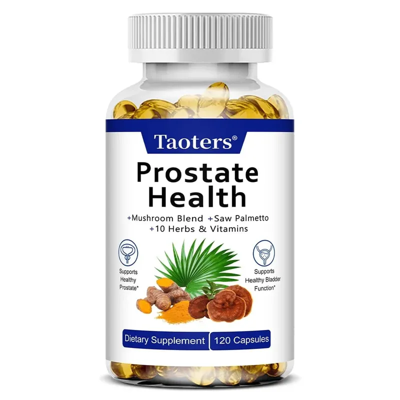 Saw Palmetto Capsules with Magnesium Citrate and Zinc Help Maintain Male Urinary Tract Health and Prostate Health