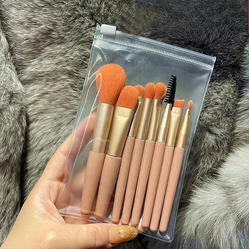 Soft Fluffy Makeup Brushes Set Face Foundation Blush Loose Powder Eyeshadow Blush Blending Beauty Makeup Brush Women Girls Tools — image 8
