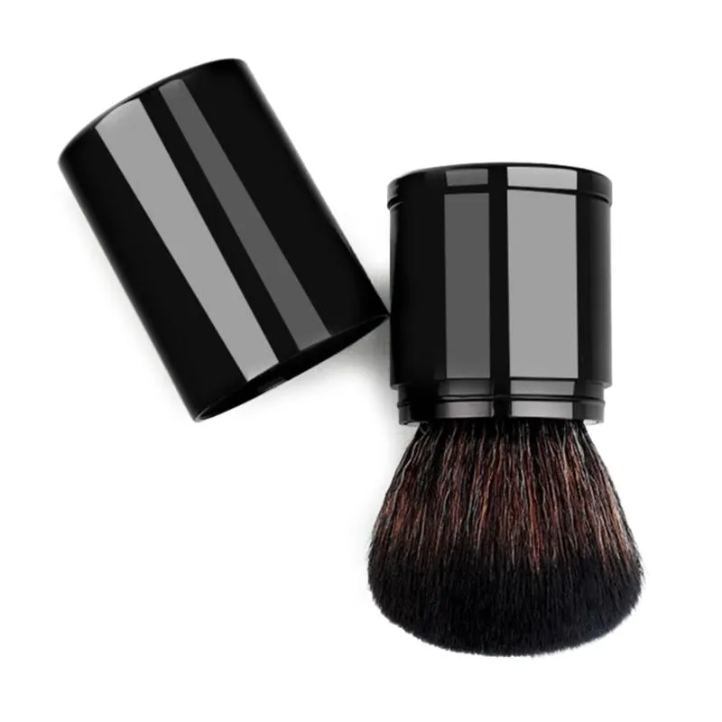 Retractable Kabuki-Makeup Brushes Powder Brush Small Travel Makeup Brushes
