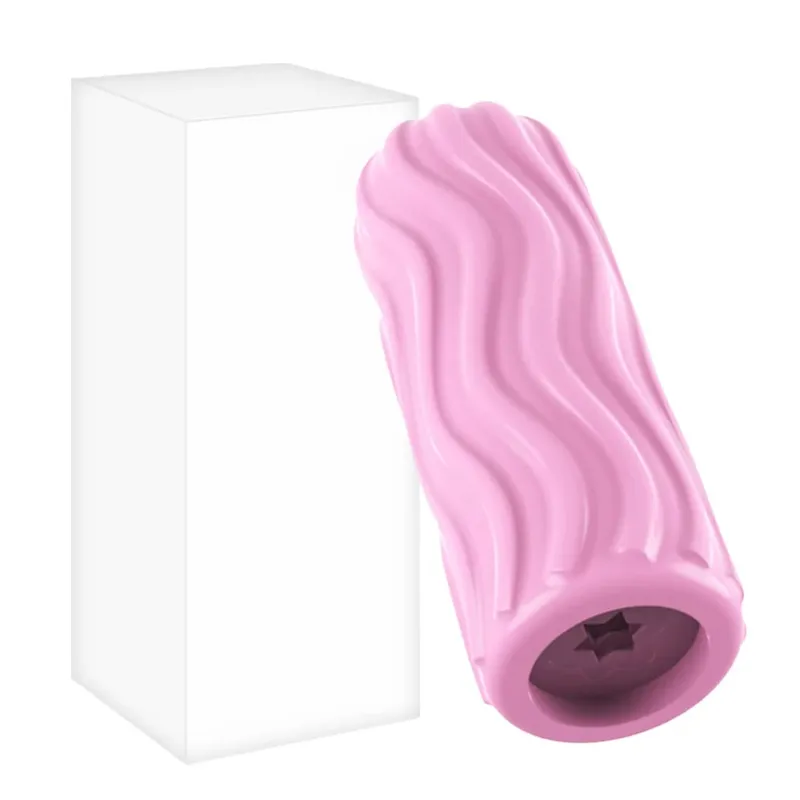 Portable Male Masturbation Cup for Men Safe Soft Fidget Toys Orgasm Male Masturbator Sex Toy Realistic Vagina Adult Goods