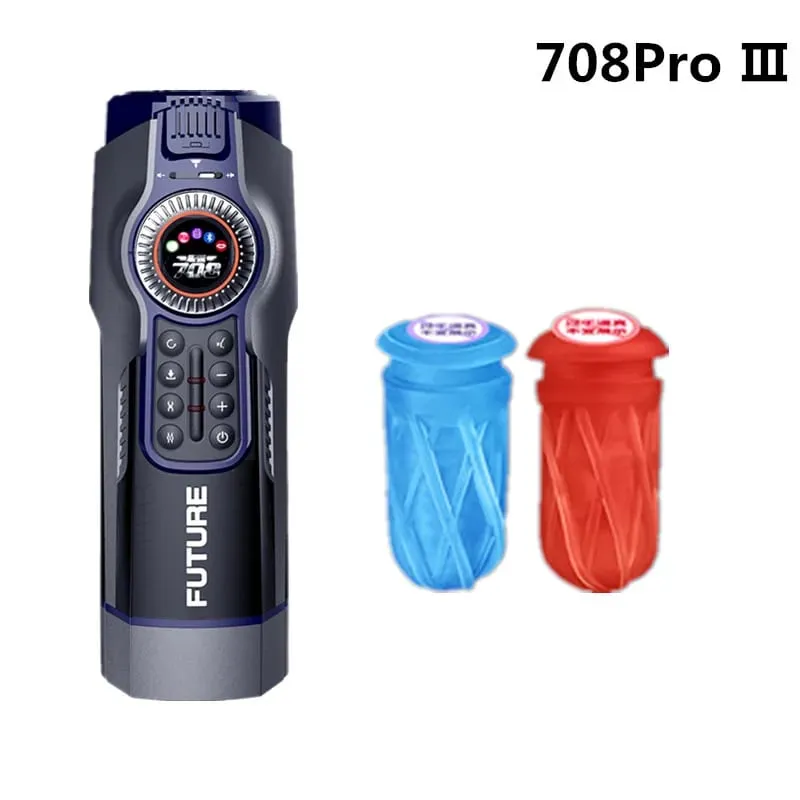 Leten 708 3rd Generation Upgraded Function Telescopic Heating Masturbator Vagina Anal Masturbation Cup Adult Erotic Sex Toys 18+
