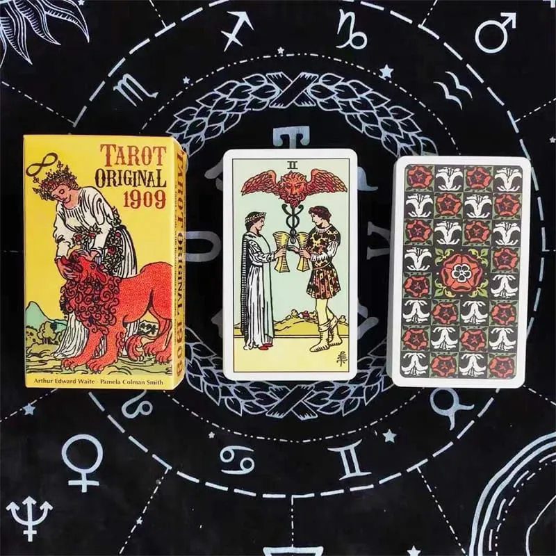 The Rider Waite Smith 1909 Tarocchi Oracle Deck per principianti Inglese Spagnolo Classic Divination Edition Gioca al gioco — image 6