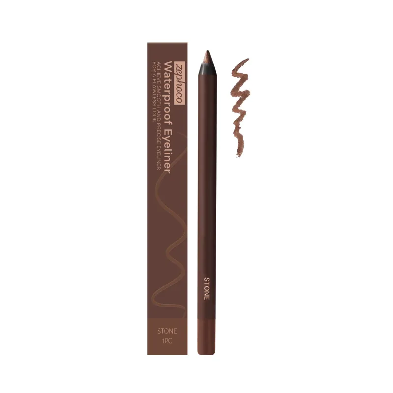 Zephoco Gel Eyeliner Pen Waterproof Smooth Eye Makeup Long Lasting Sweat Proof Oil Proof Smudge Proof Eye Liner Pencil Makeup — image 9