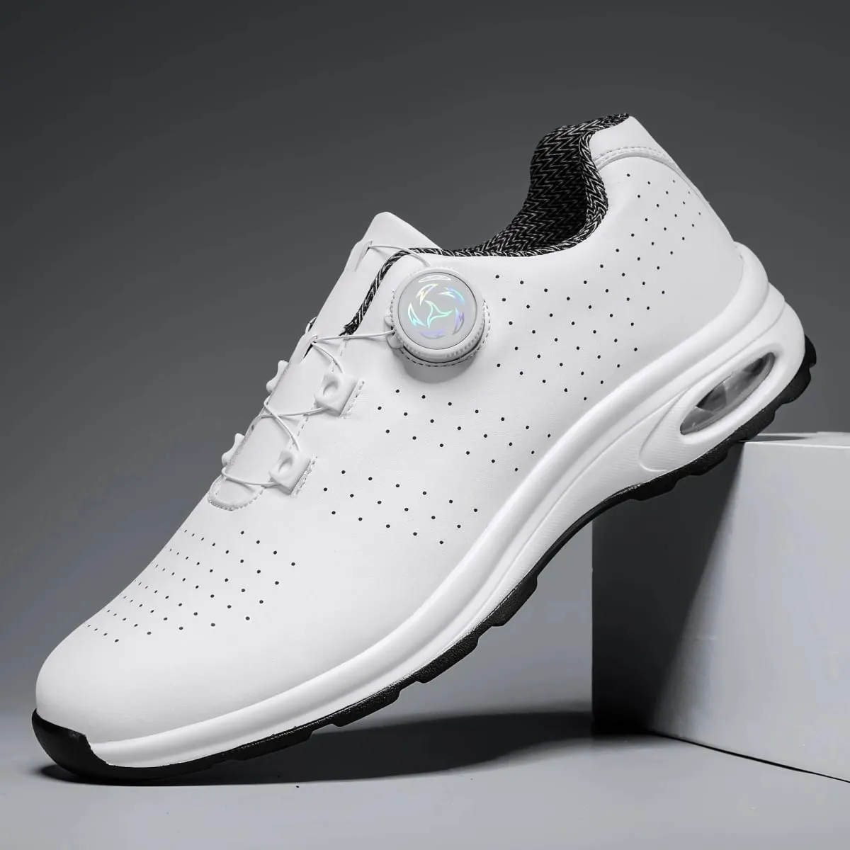 Simple Nen's Casual shoes With Comfortable and Breathable design Air-cushioned sole Suitable for Outdoor Cycling and Golfing.