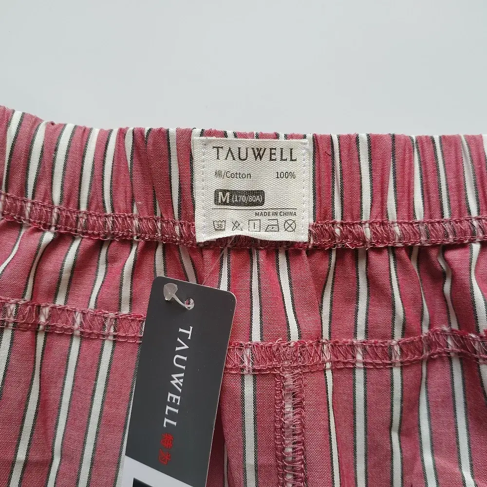 Boxer classici a righe per intimo da uomo, comodo cotone traspirante