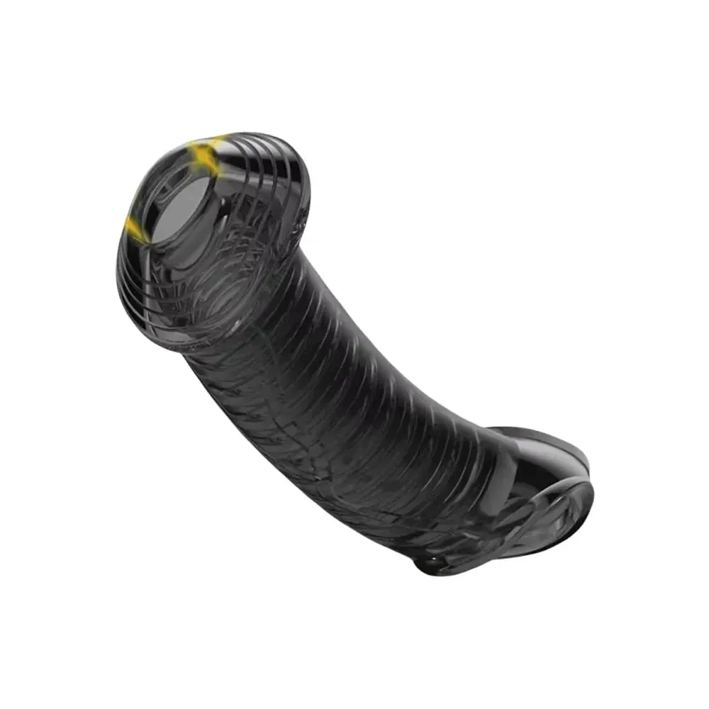 Reusable Penis Rings For Men Delay Ejaculation Stronger Erection Sex Toys For Couple Silicone Cock Ring Enlargement Adult Toys — image 1