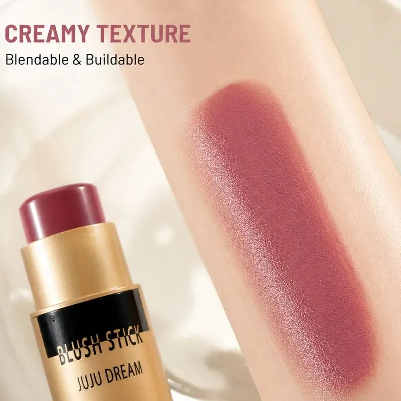 Lip Gloss and Blush Stick Set Waterproof Long Lasting Makeup Combo