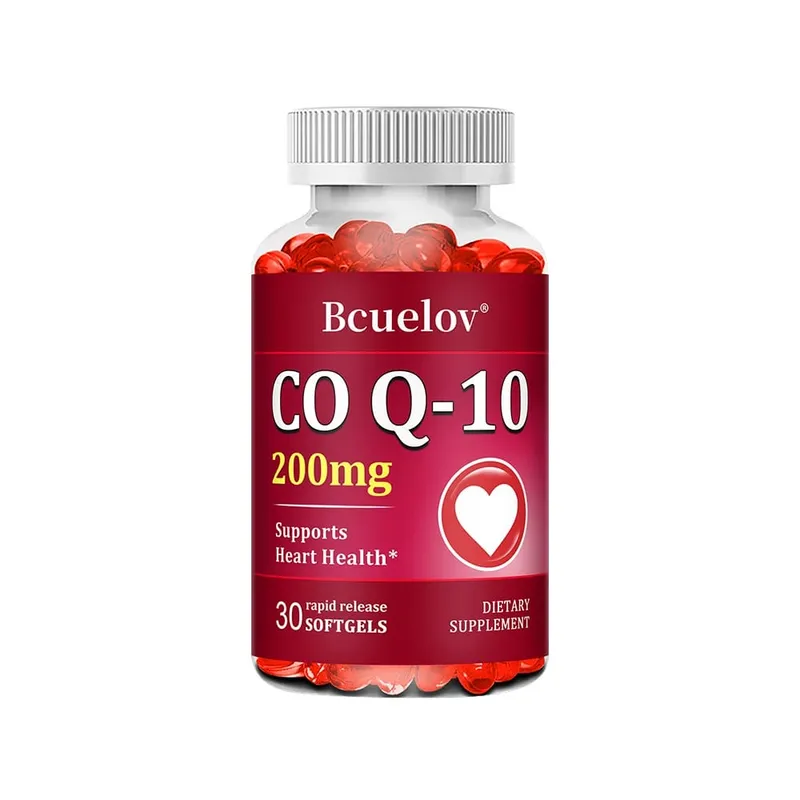 Coenzyme Q10 Capsules 200mg - Provides Energy Promotes Heart Cardiovascular Health Circulation Support Antioxidant — image 8